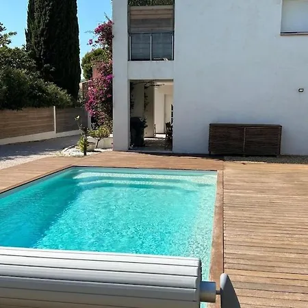 Ali Avec Piscine Et Jacuzzi A450m Du La Mer! La Ciotat
