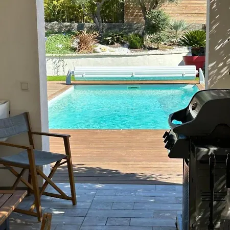 Ali Avec Piscine&jacuzzi A800m Du La 3chambres 2sdb